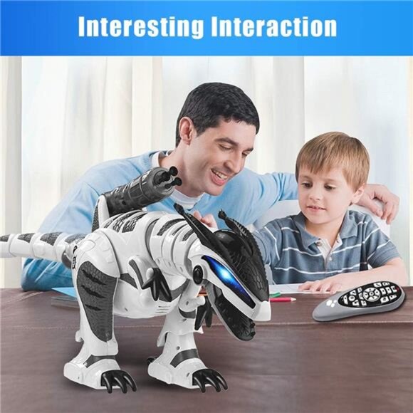 RC Robot Dinosaur Intelligent Interactive Smart Toy Electronic Remote Controller - Picture 6 of 14